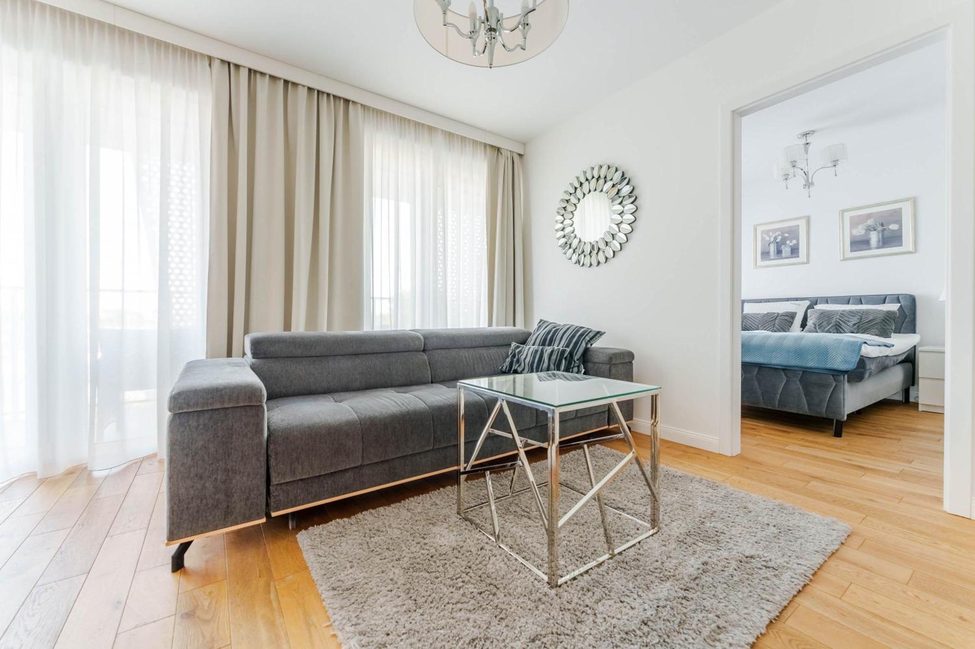 Apart111 Apartament Rodzinny 3 Pokoje - 2 Sypialnie- Sauna, Silownia Kołobrzeg Exteriör bild
